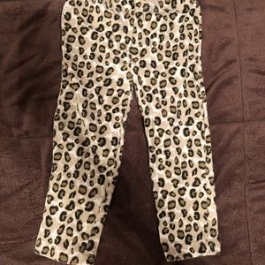Girls 24 months leopard print leggings